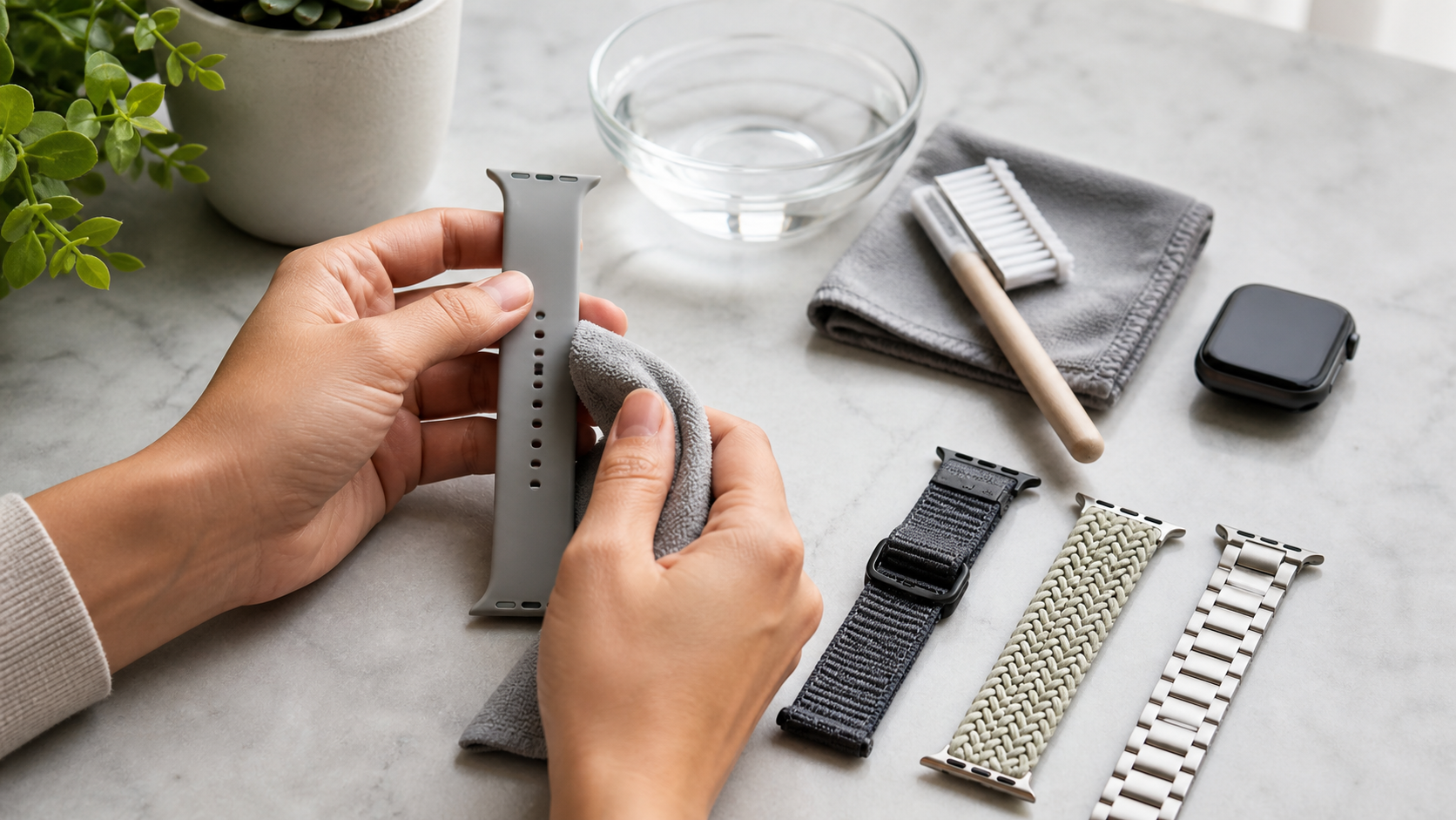 Image of Apple Watch Band Cleaning: The Quick Routine & Mistakes to Avoid