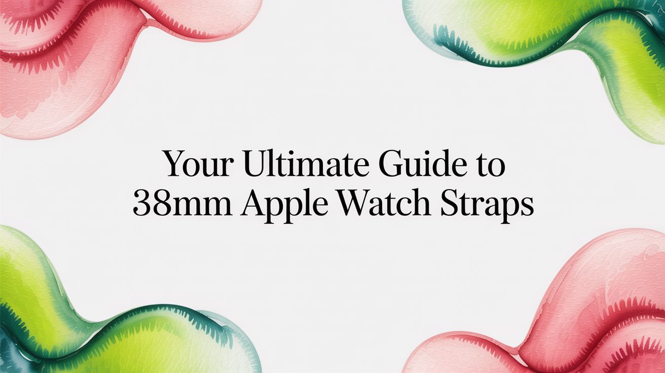 Image of Your Ultimate Guide to 38mm Apple Watch Straps