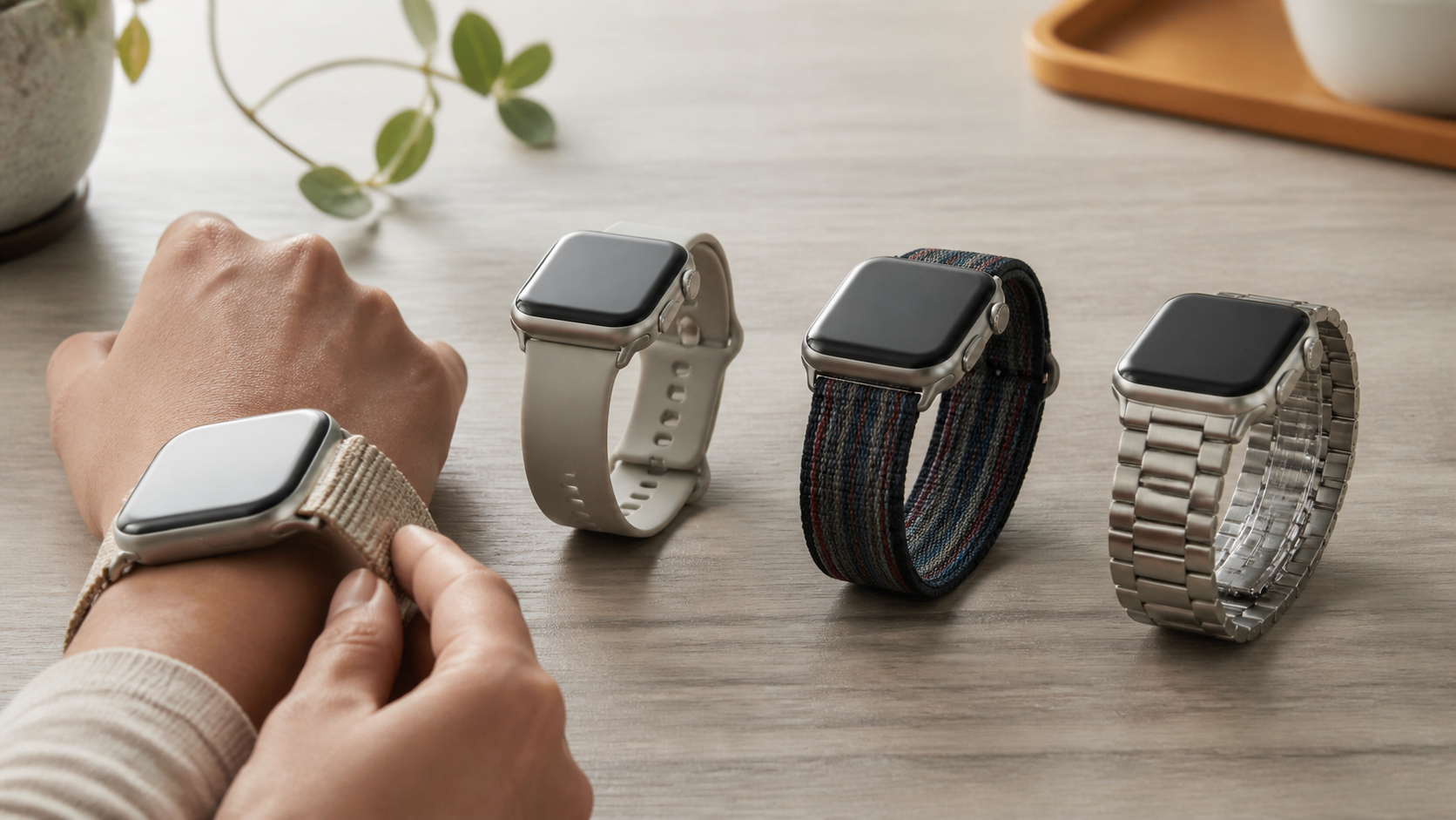 Image of Elastic Watch Strap vs Silicone, Nylon & Metal: The Buying Guide