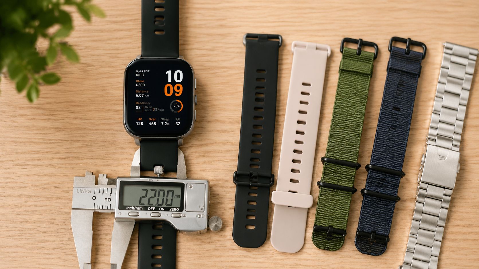 Image of Amazfit Bip 6 Band Size and Replacement Guide