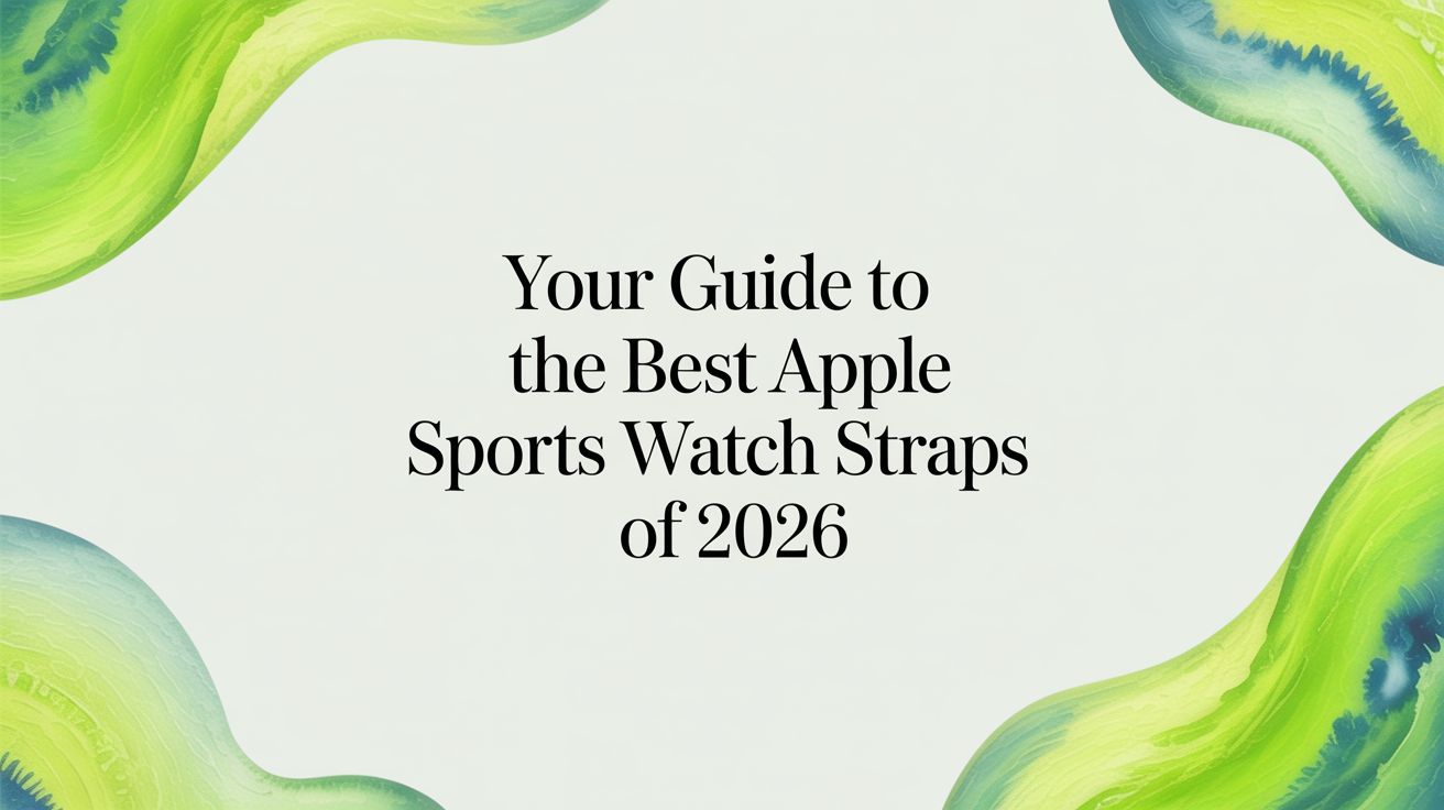 Image of Your Guide to the Best Apple Sports Watch Straps of 2026