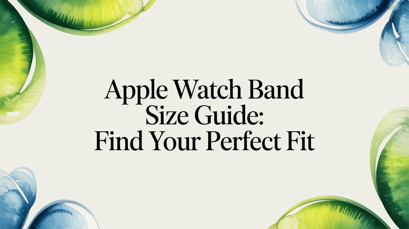 Image of Apple Watch Band Size Guide: Find Your Perfect Fit