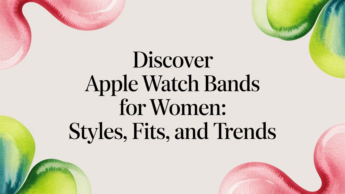 Image of Discover apple watch bands for women: Styles, Fits, and Trends