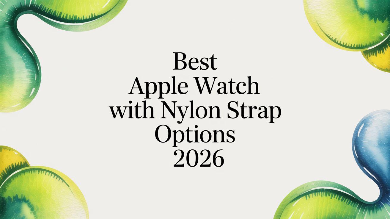 Image of Best apple watch with nylon strap Options 2026