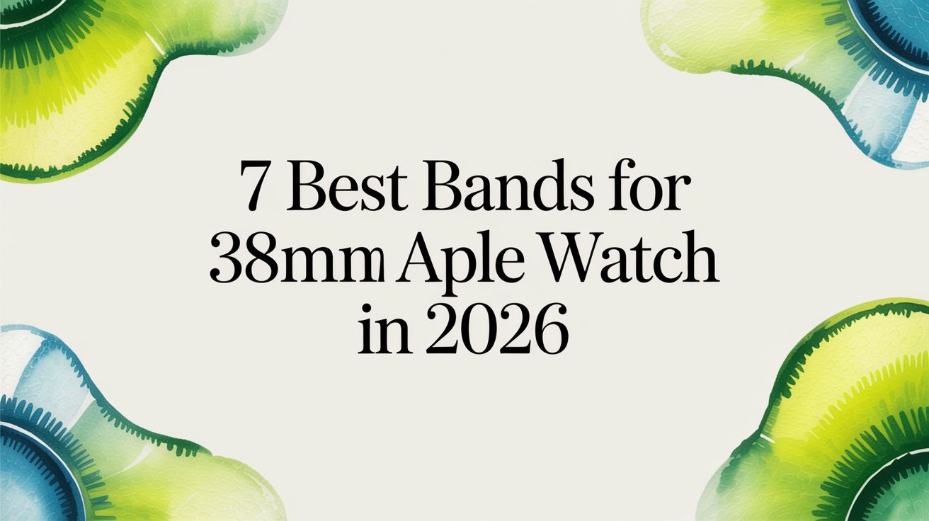 Image of 7 Best Bands for 38mm Apple Watch in 2026