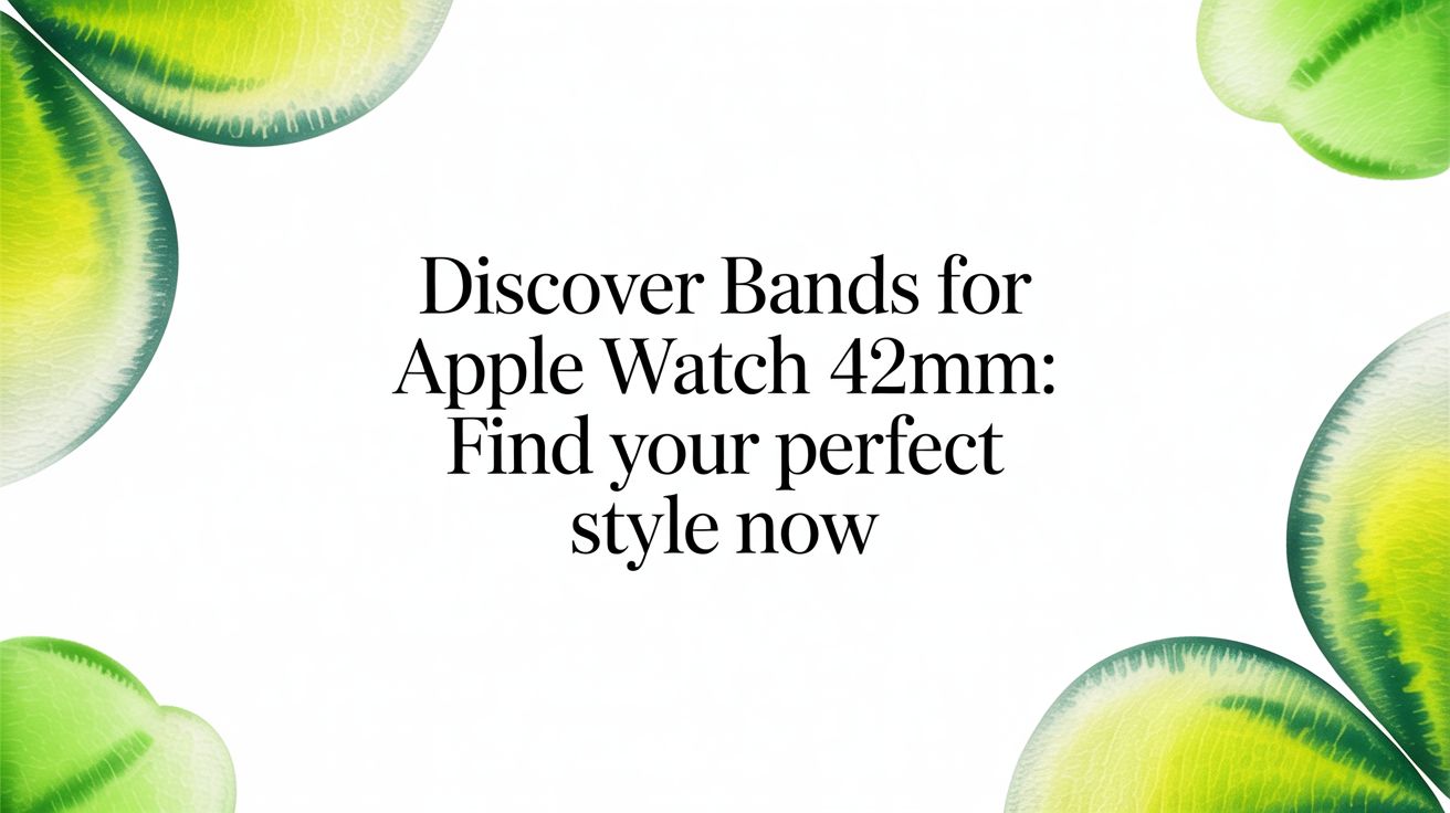 Image of Discover bands for apple watch 42mm: Find Your Perfect Style Now