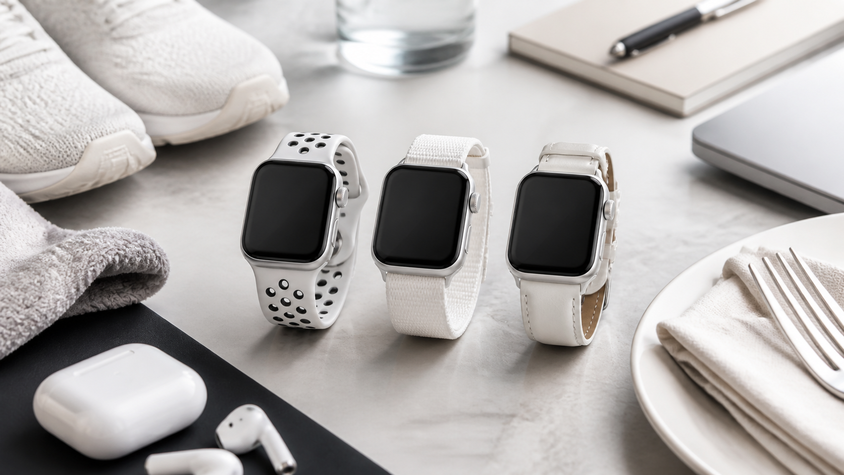 Image of Best Apple Watch Band White Styles for