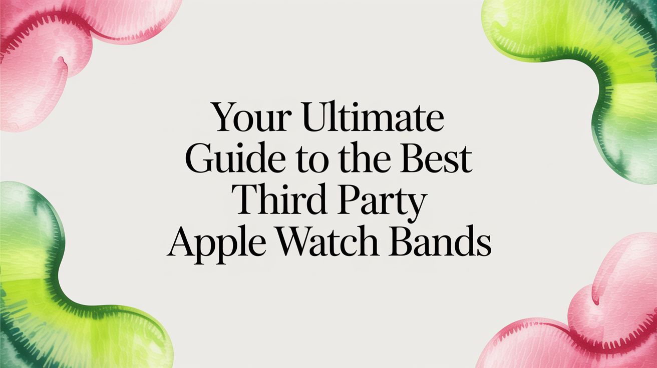 Image of Your Ultimate Guide to the Best Third Party Apple Watch Bands