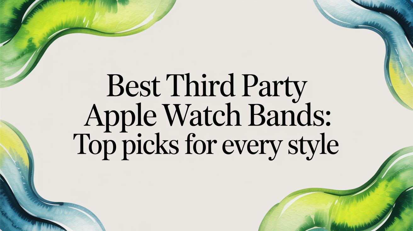 Image of Best third party apple watch bands: Top picks for every style