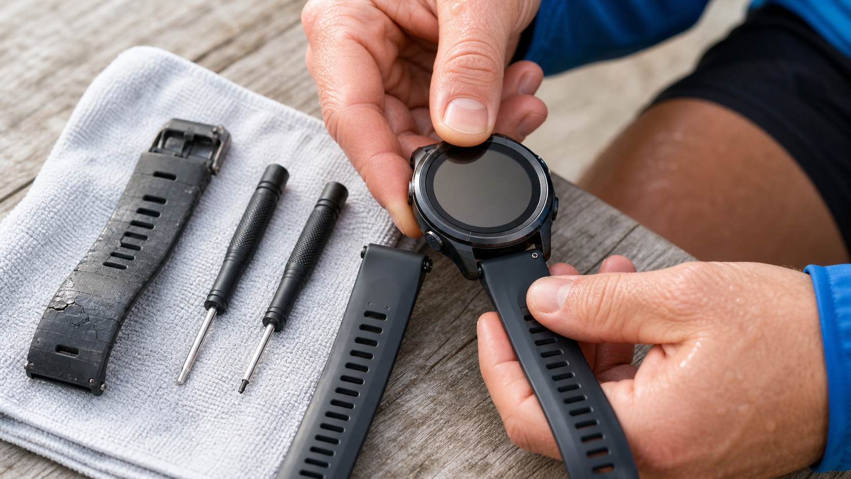 Image of Garmin Forerunner 235 Band: The Ultimate Replacement Guide