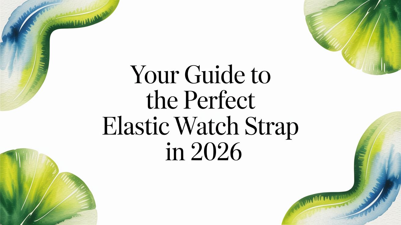 Image of Your Guide to the Perfect Elastic Watch Strap in 2026