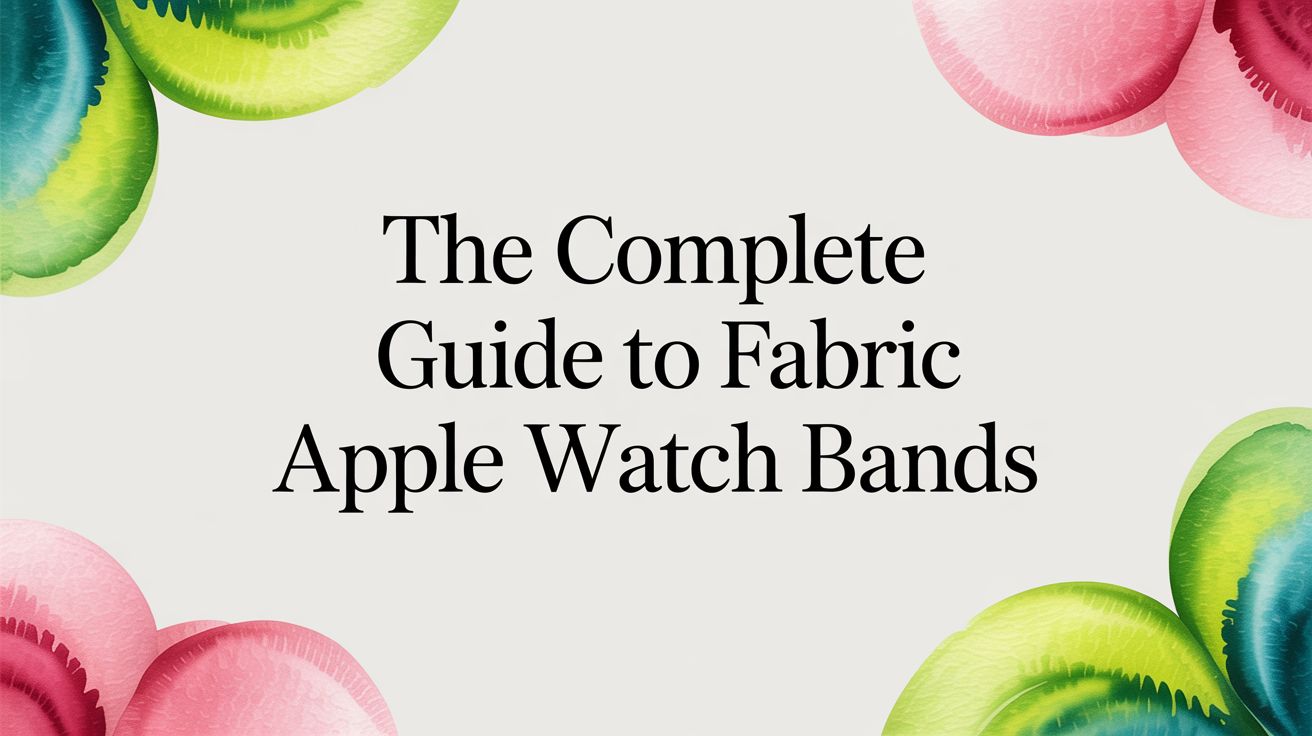 Image of The Complete Guide to Fabric Apple Watch Bands