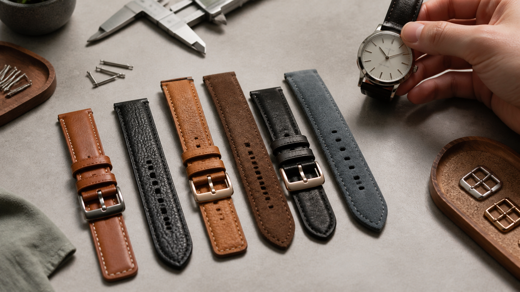 Image of Your Guide to 20mm Leather Watch Bands