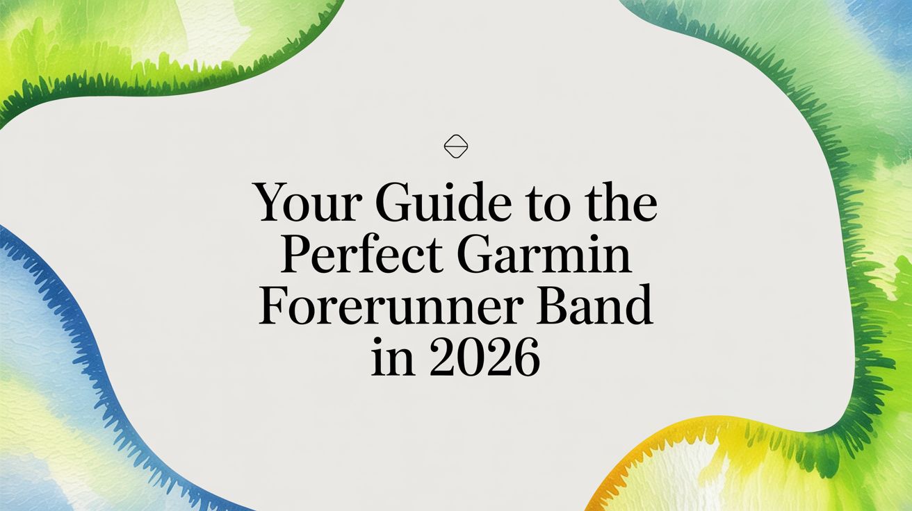 Image of Your Guide to the Perfect Garmin Forerunner Band in 2026