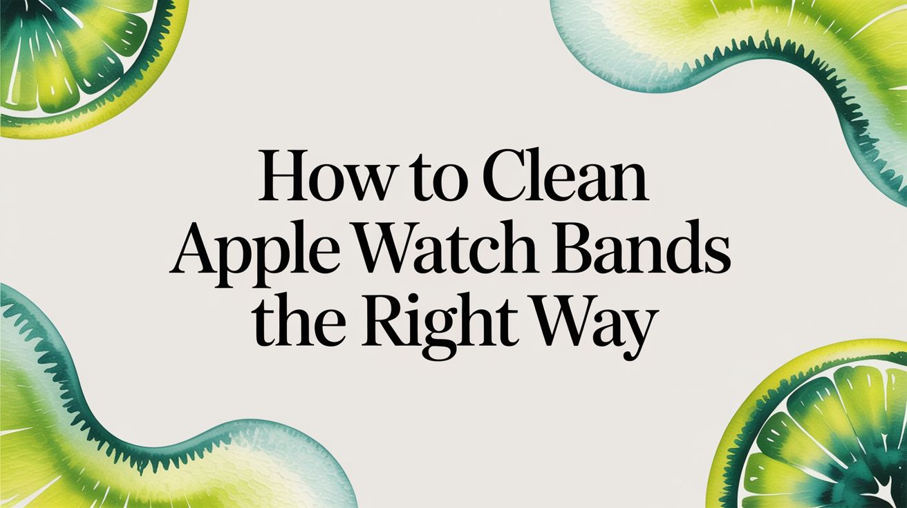 Image of How to Clean Apple Watch Bands The Right Way