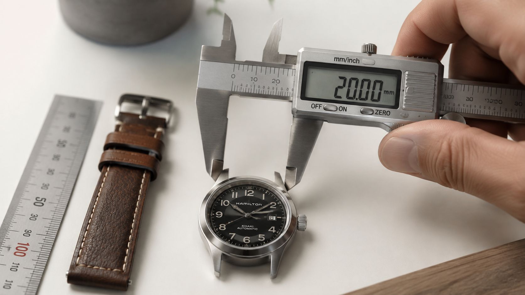 Image of How to Measure Watch Lug Width Without a Gauge