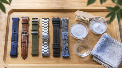 How to Remove Odors from Watch Bands: A Material Guide