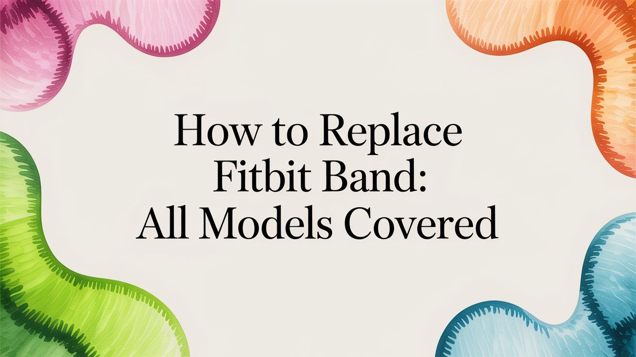 Image of How to Replace Fitbit Band: All Models Covered