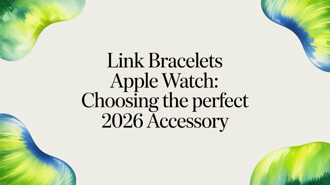 Image of Link bracelets apple watch: Choosing the Perfect 2026 Accessory