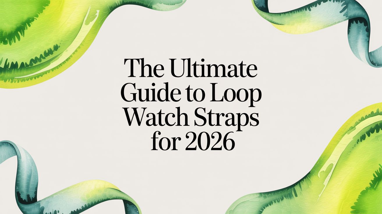 Image of The Ultimate Guide to Loop Watch Straps for 2026