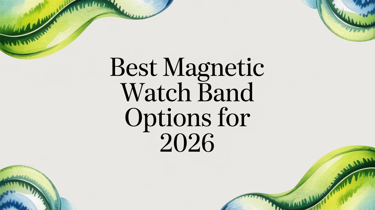 Image of Best magnetic watch band Options for 2026