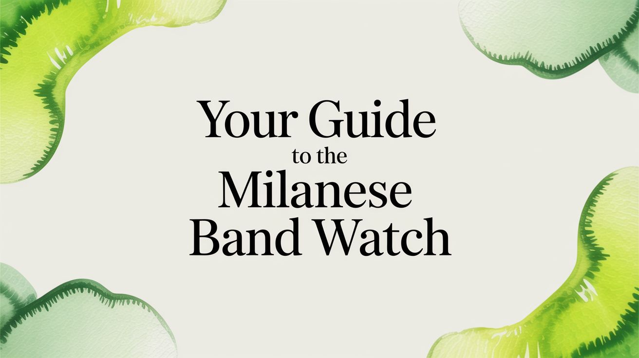 Image of Your Guide to the Milanese Band Watch