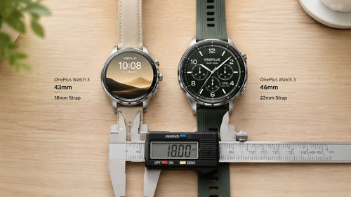 OnePlus Watch 3 Strap Size: 22mm or 18mm Fit Guide