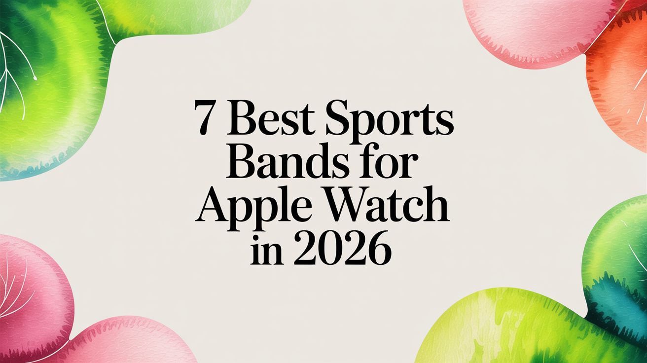 Image of 7 Best Sports Bands for Apple Watch in 2026