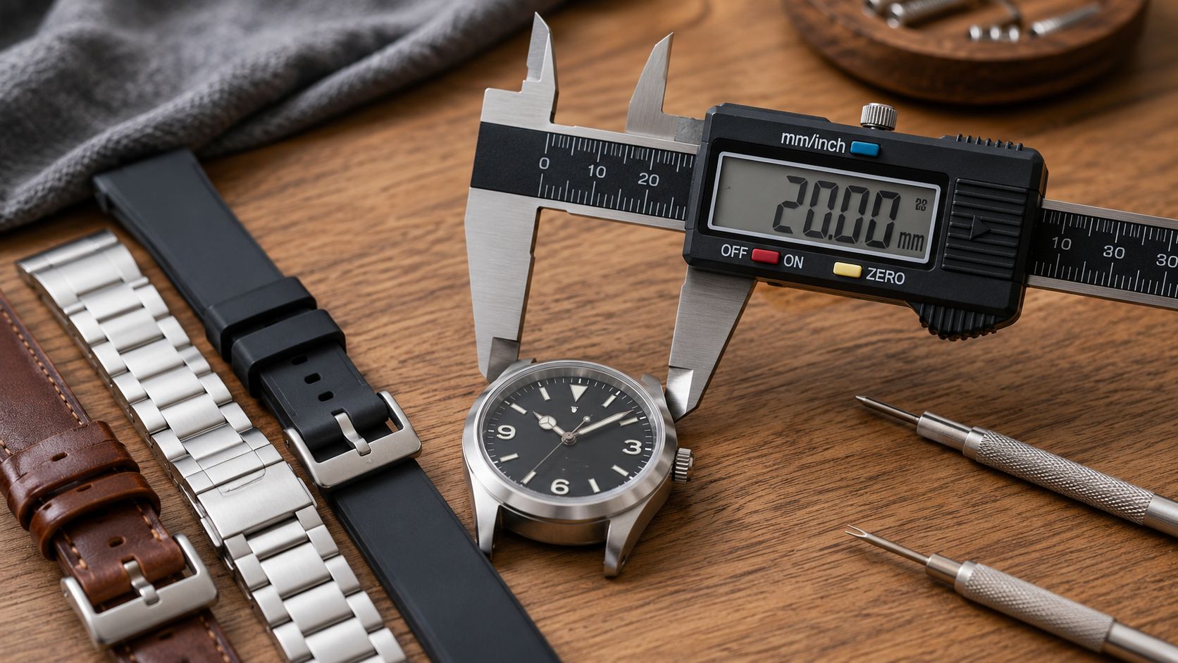 Image of Watch Lug Width Explained: Find Your Perfect Band Size