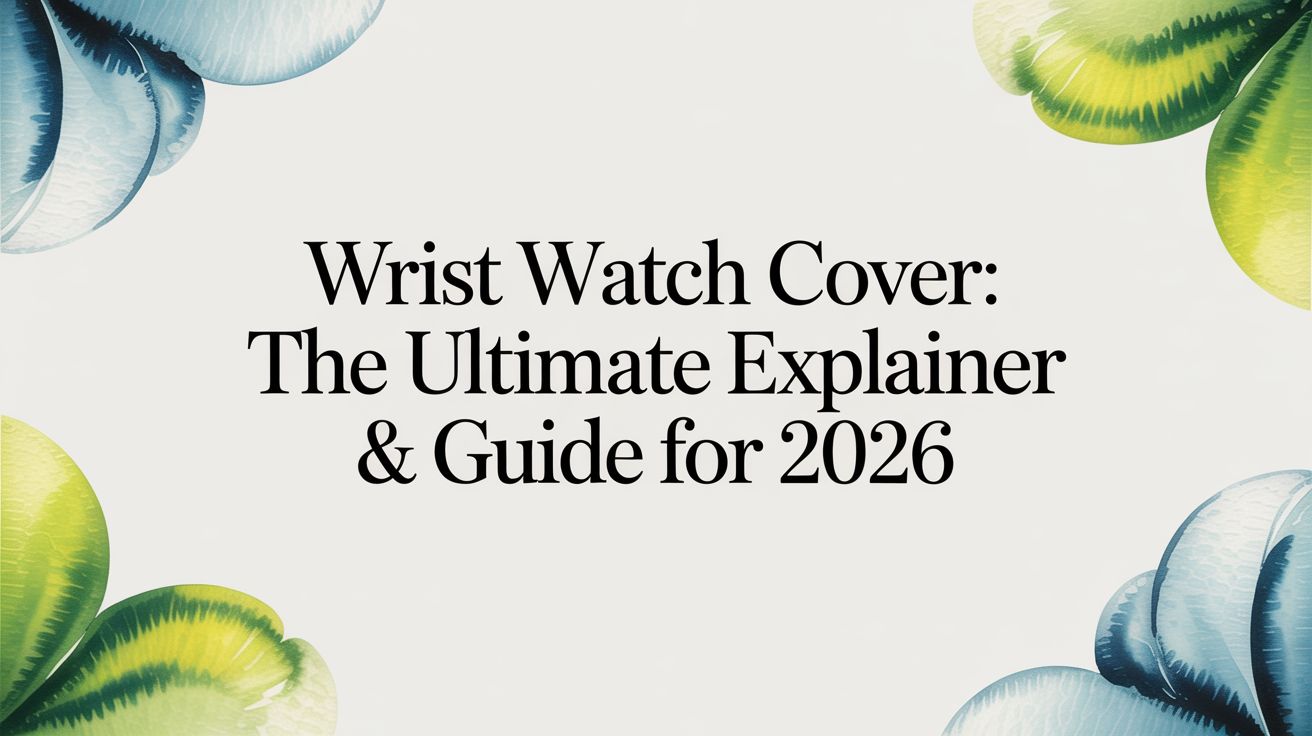 Image of Wrist Watch Cover: The Ultimate Explainer & Guide for 2026
