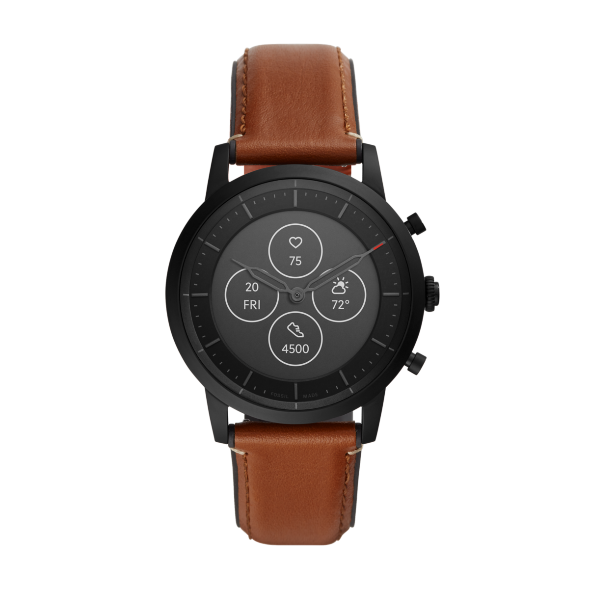 Image of Fossil Hybrid HR Collider 42mm (FTW7007) — Fossil Hybrid HR Bands