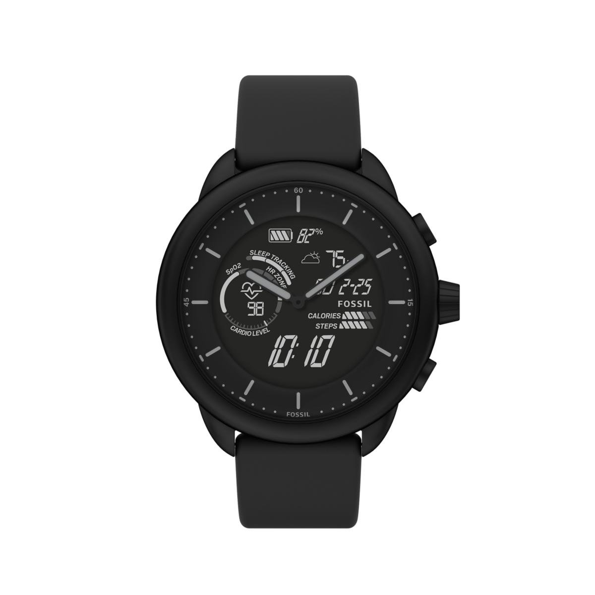 Image of Fossil Gen 6 Wellness Edition Hybrid 45mm (FTW7080) — Fossil Gen 6 Wellness Edition Hybrid Bands (45mm)