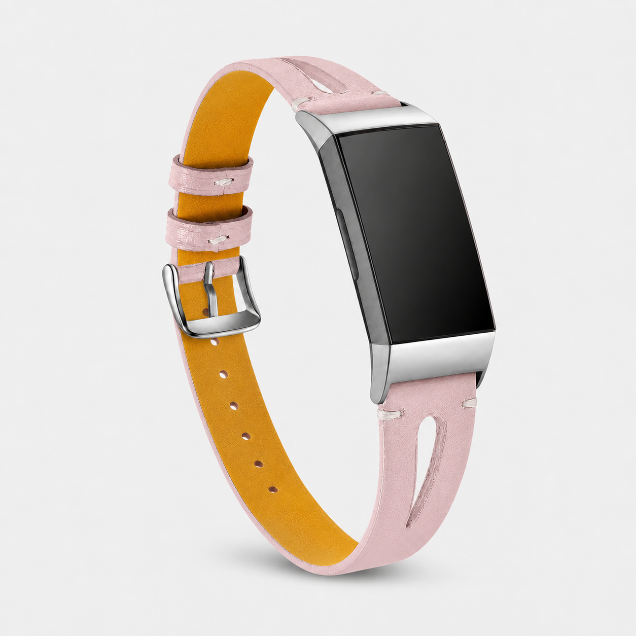 Image of Leora — Genuine Leather Strap — Fitbit Charge 3/4