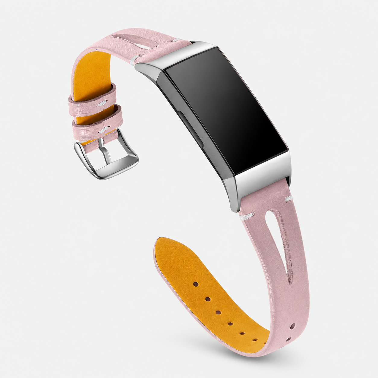 Image of Leora — Genuine Leather Strap — Fitbit Charge 3/4
