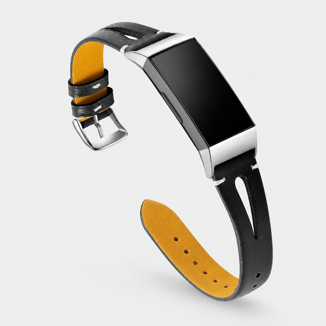 Image of Leora — Genuine Leather Strap — Fitbit Charge 3/4