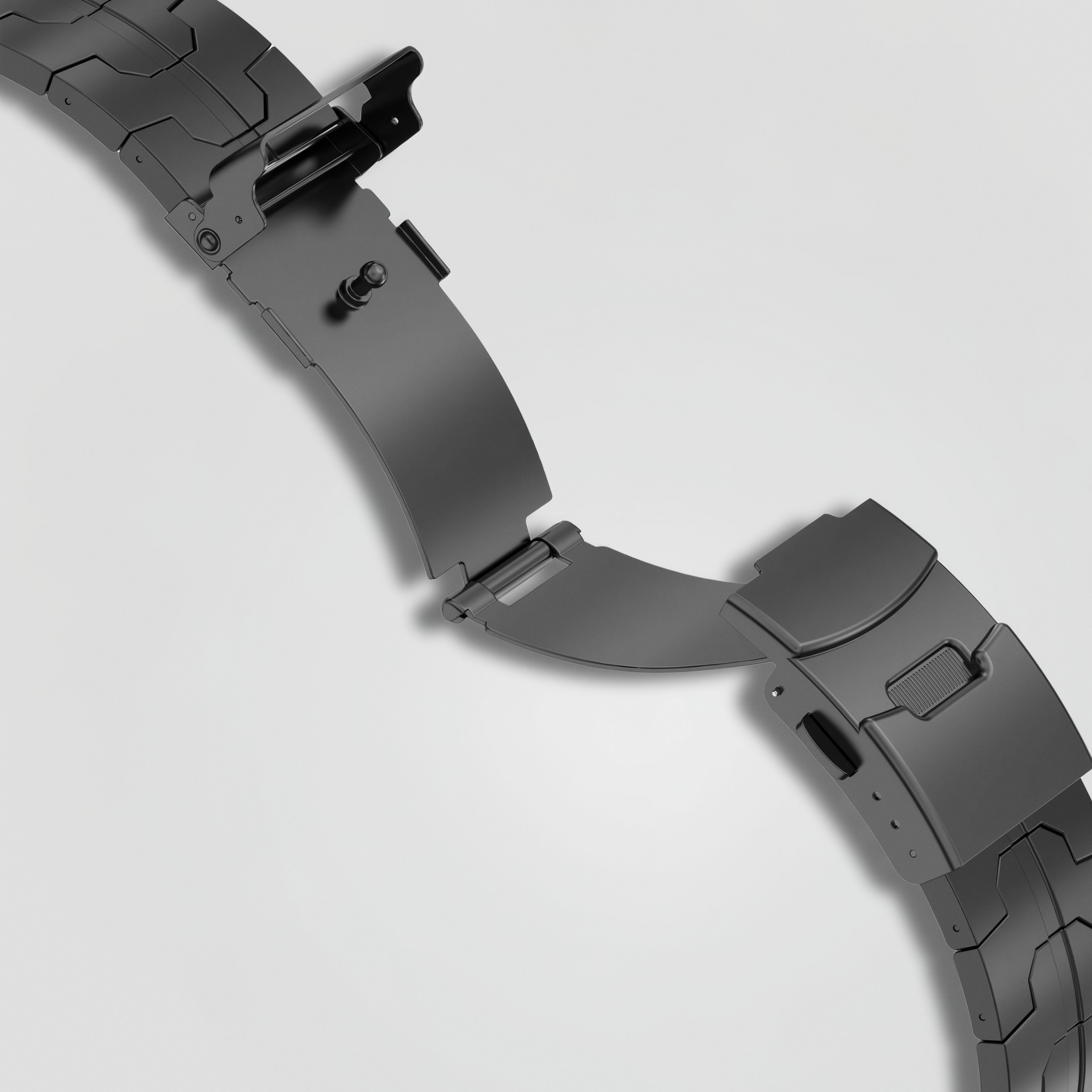 Kryos — Stainless Link (Black) — Samsung Watch Ultra