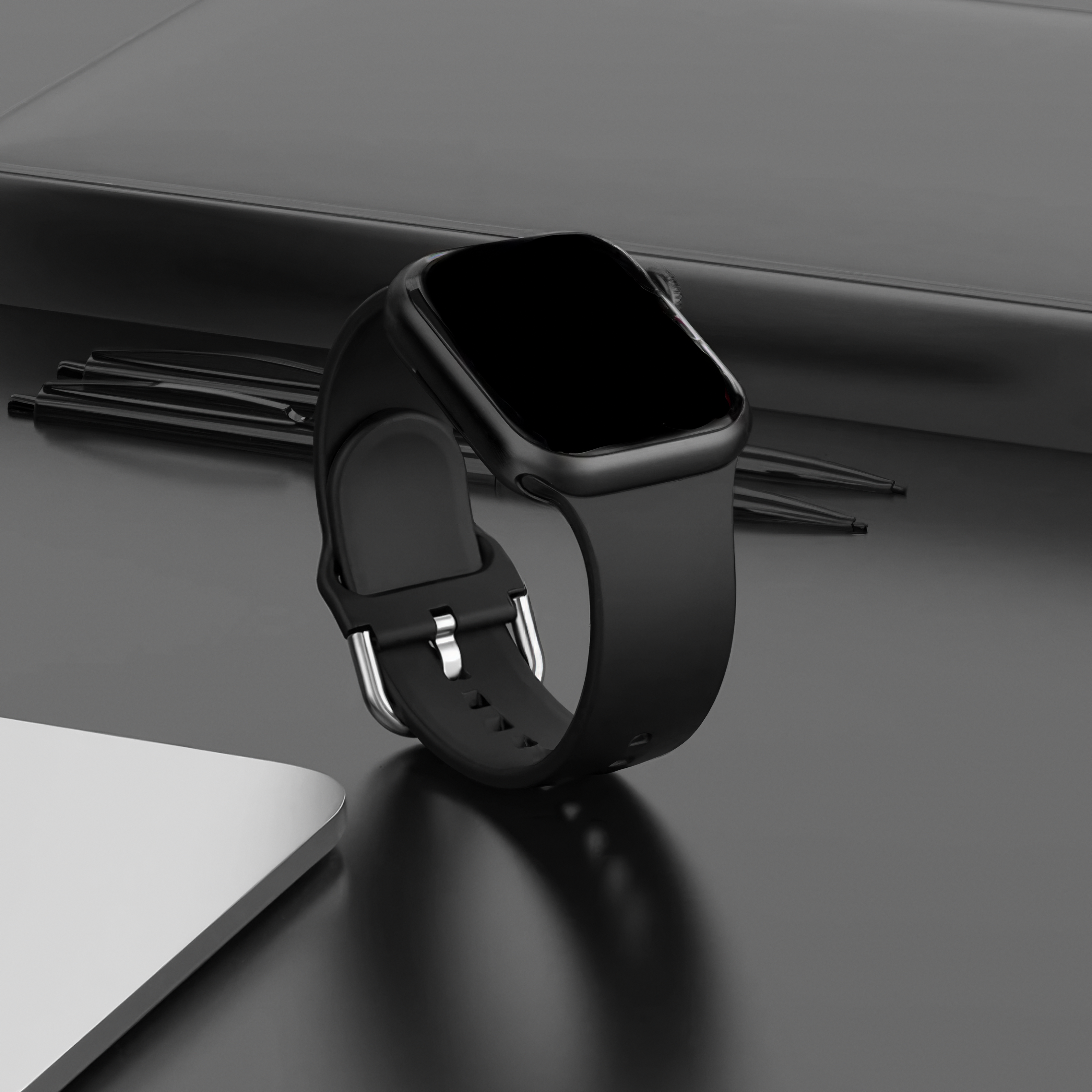 Arc — Silicone Sport Band (Powder Sand) — Apple Watch