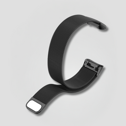 Image of Fitbit - Milanese Stainless Steel Strap - Black