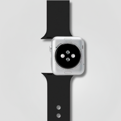 Image of Halo — Silicone Sport Band (Black) — Apple Watch