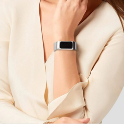 Image of Fitbit - Milanese Stainless Steel Strap - Black