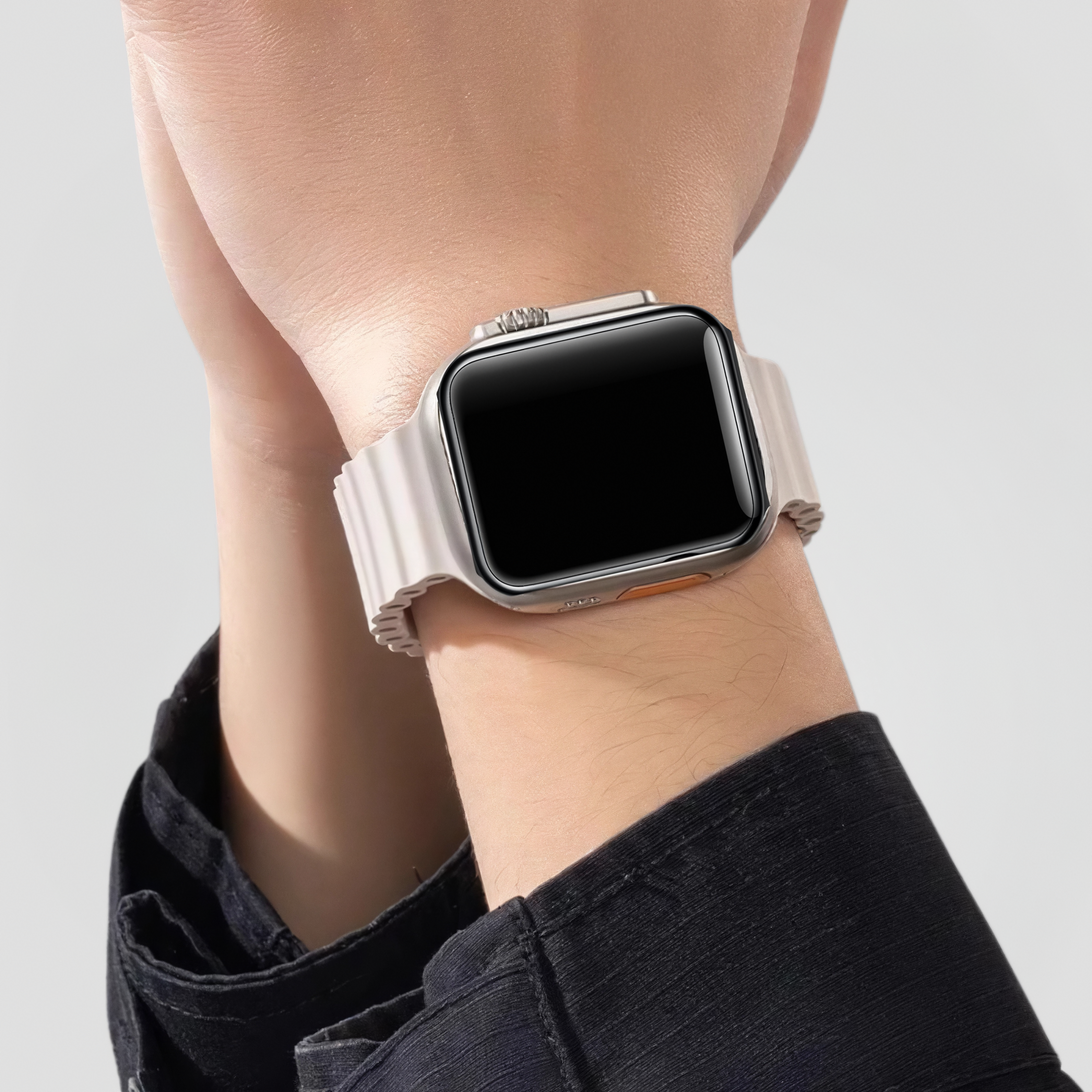 Tide — Sport Band (Black) — Apple Watch