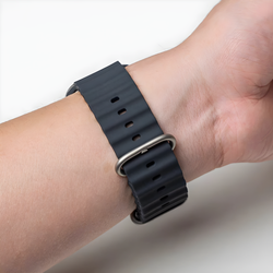 Image of Tide — Sport Band (Black) — Apple Watch