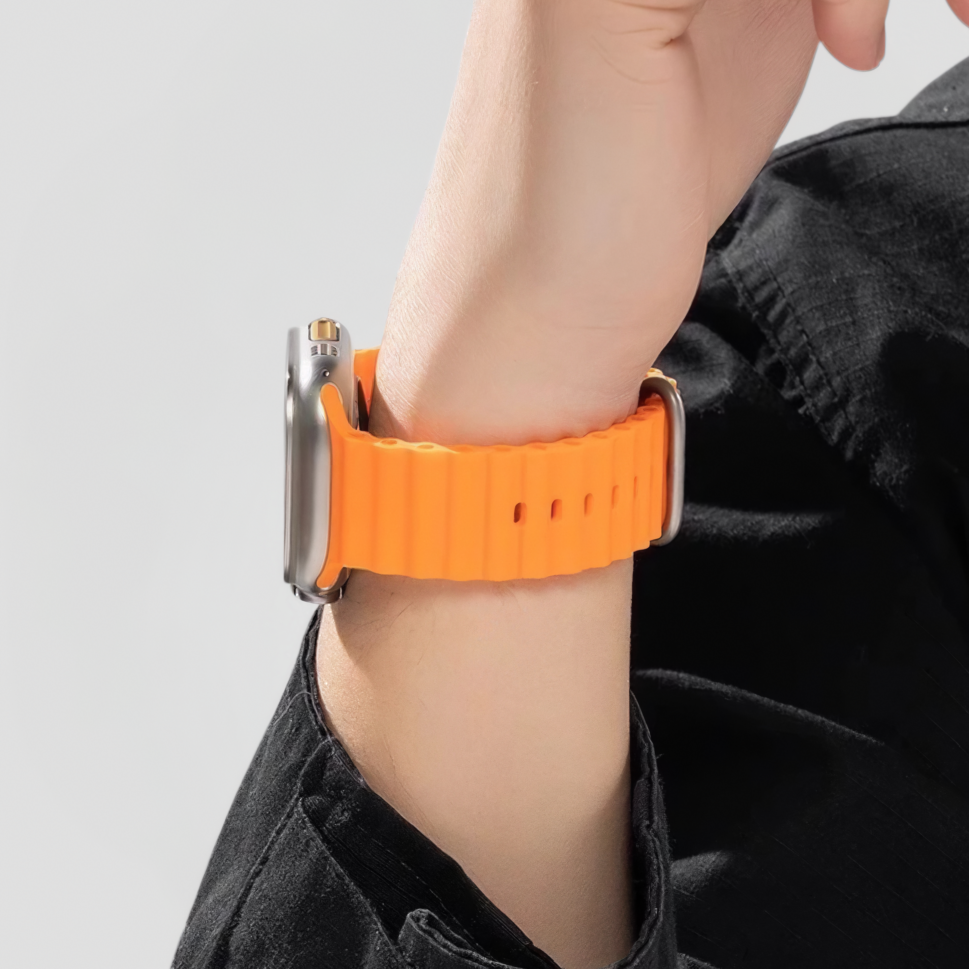 Tide — Sport Band (Black) — Apple Watch