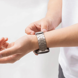 Image of Kryos — Stainless Link (Black) — Samsung Watch Ultra