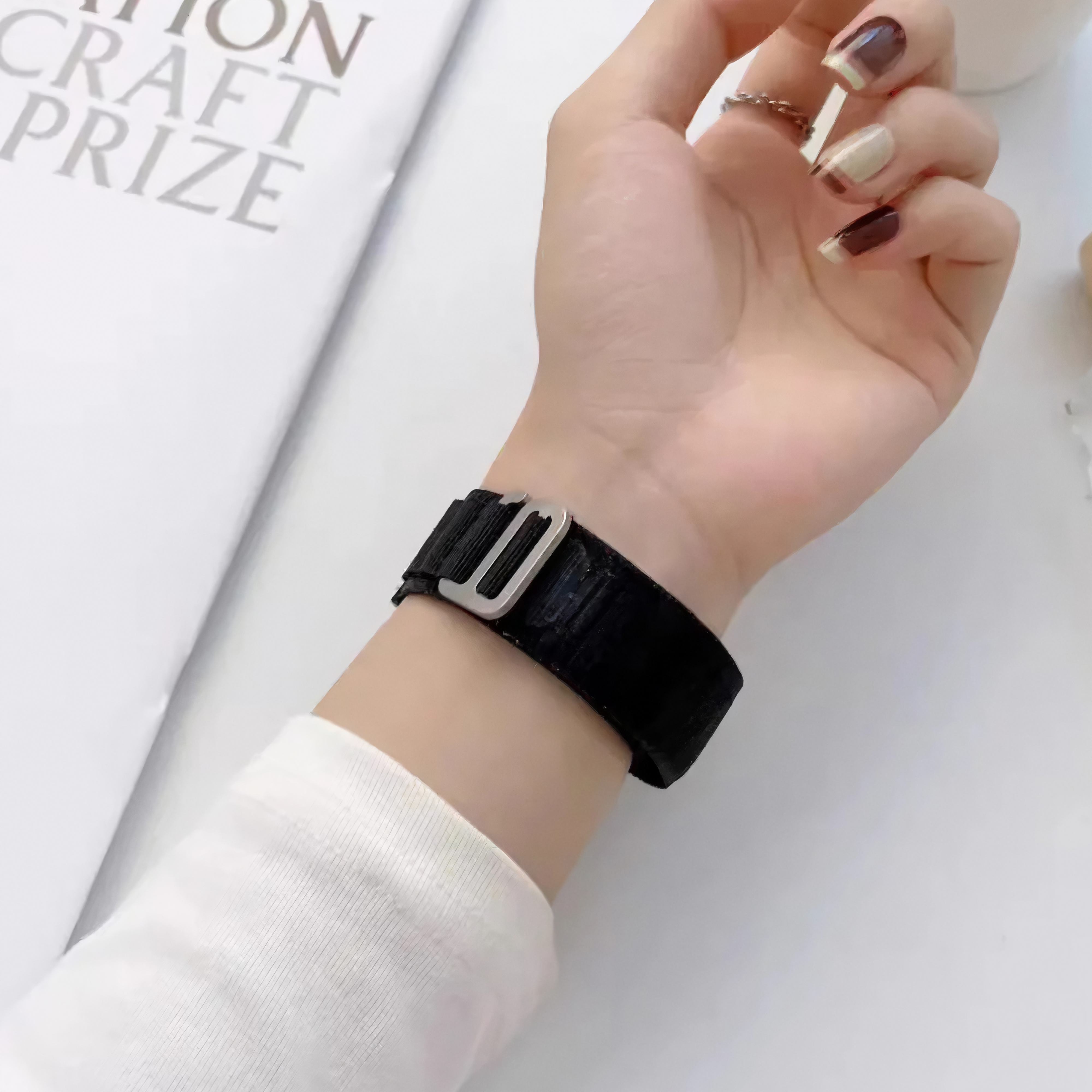 Teral — Nylon Loop (Black) — Garmin