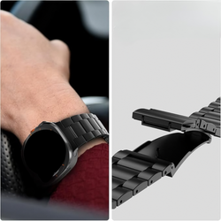 Image of Kryos — Stainless Link (Black) — Samsung Watch Ultra