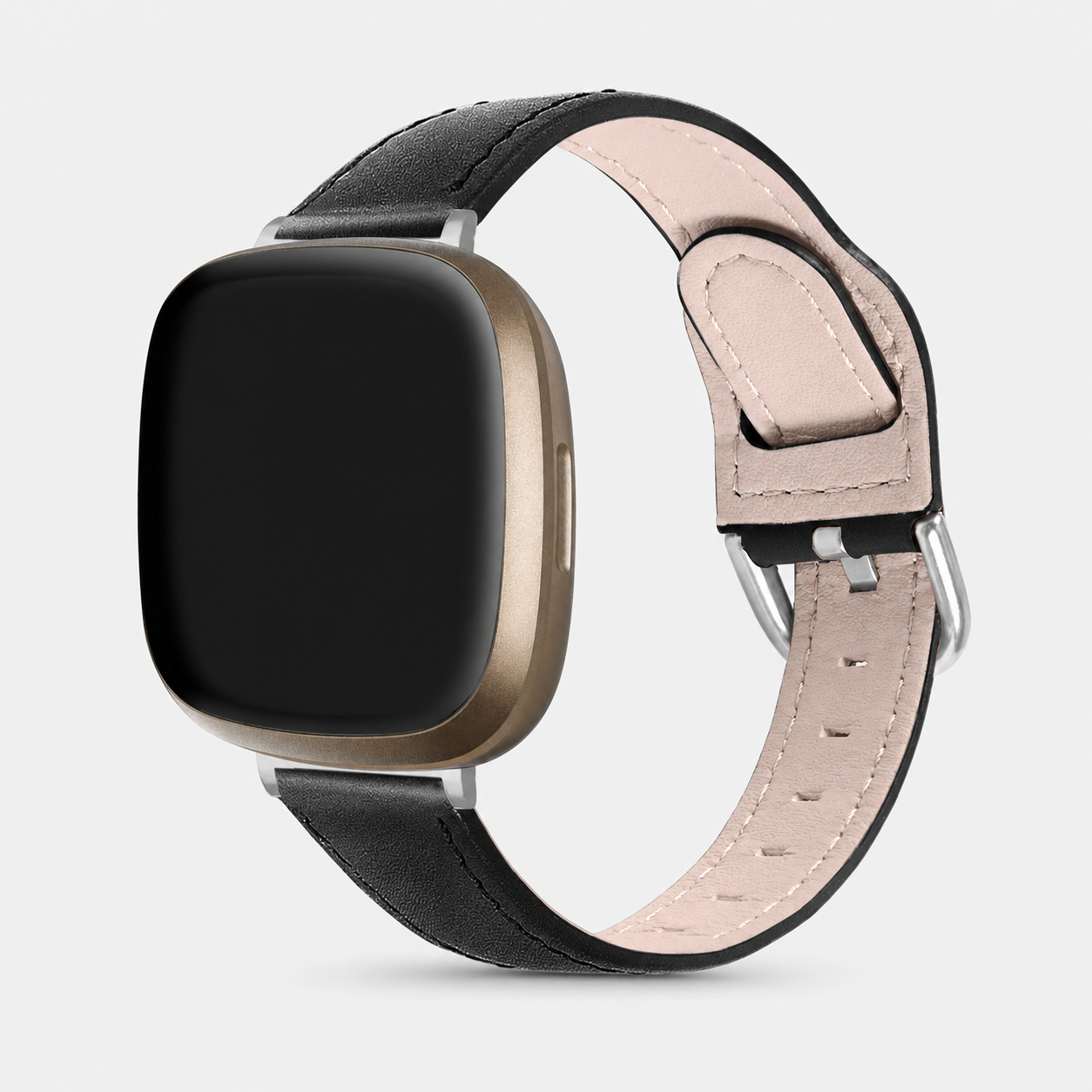 Image of Sutton — Genuine Leather Strap — Fitbit Versa 3/4 & Sense 1/2
