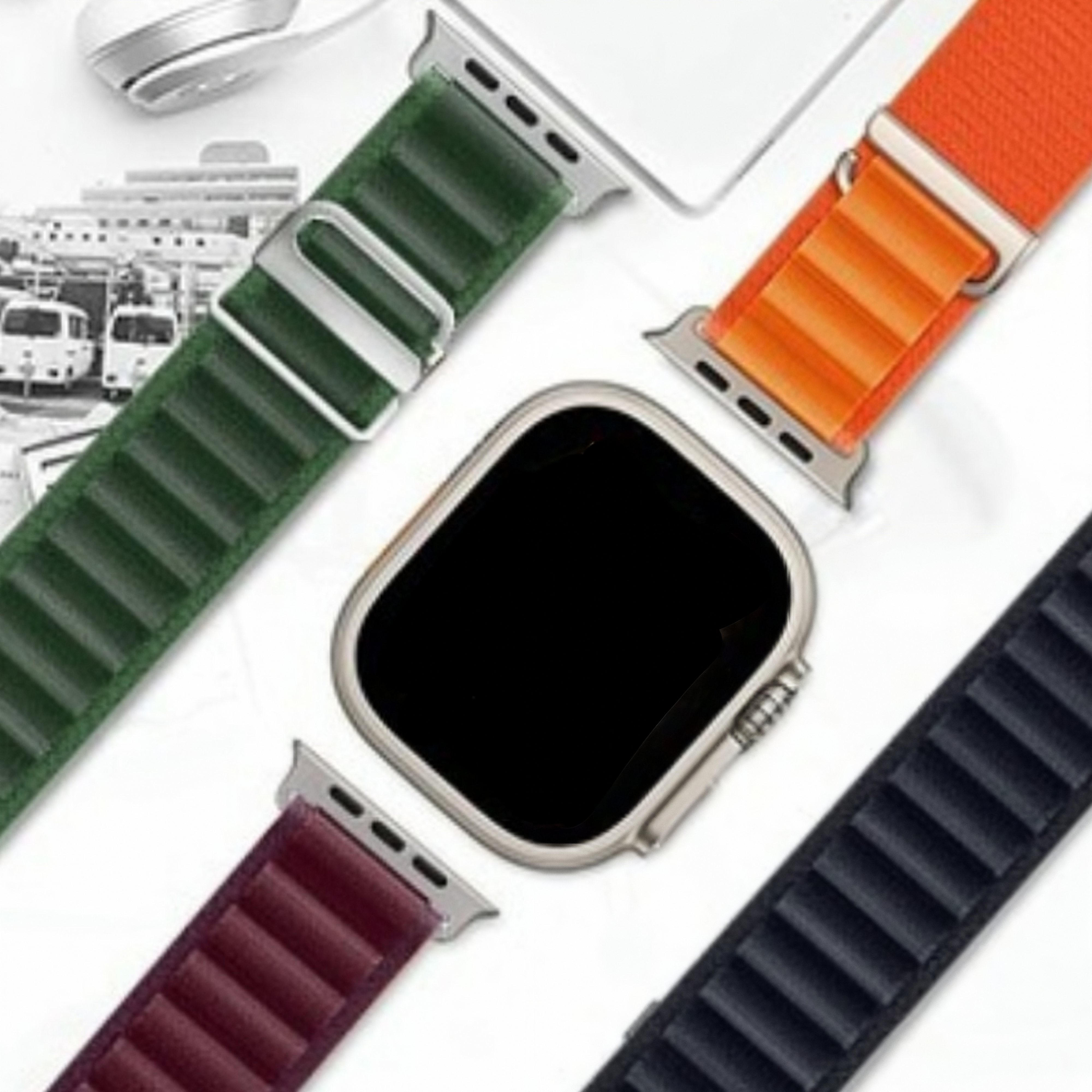 Ridge — Nylon Loop (Navy) — Apple Watch Ultra