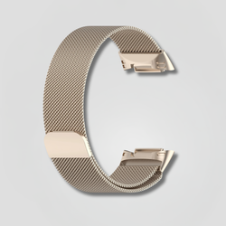 Image of Fitbit - Milanese Stainless Steel Strap - Rose Gold