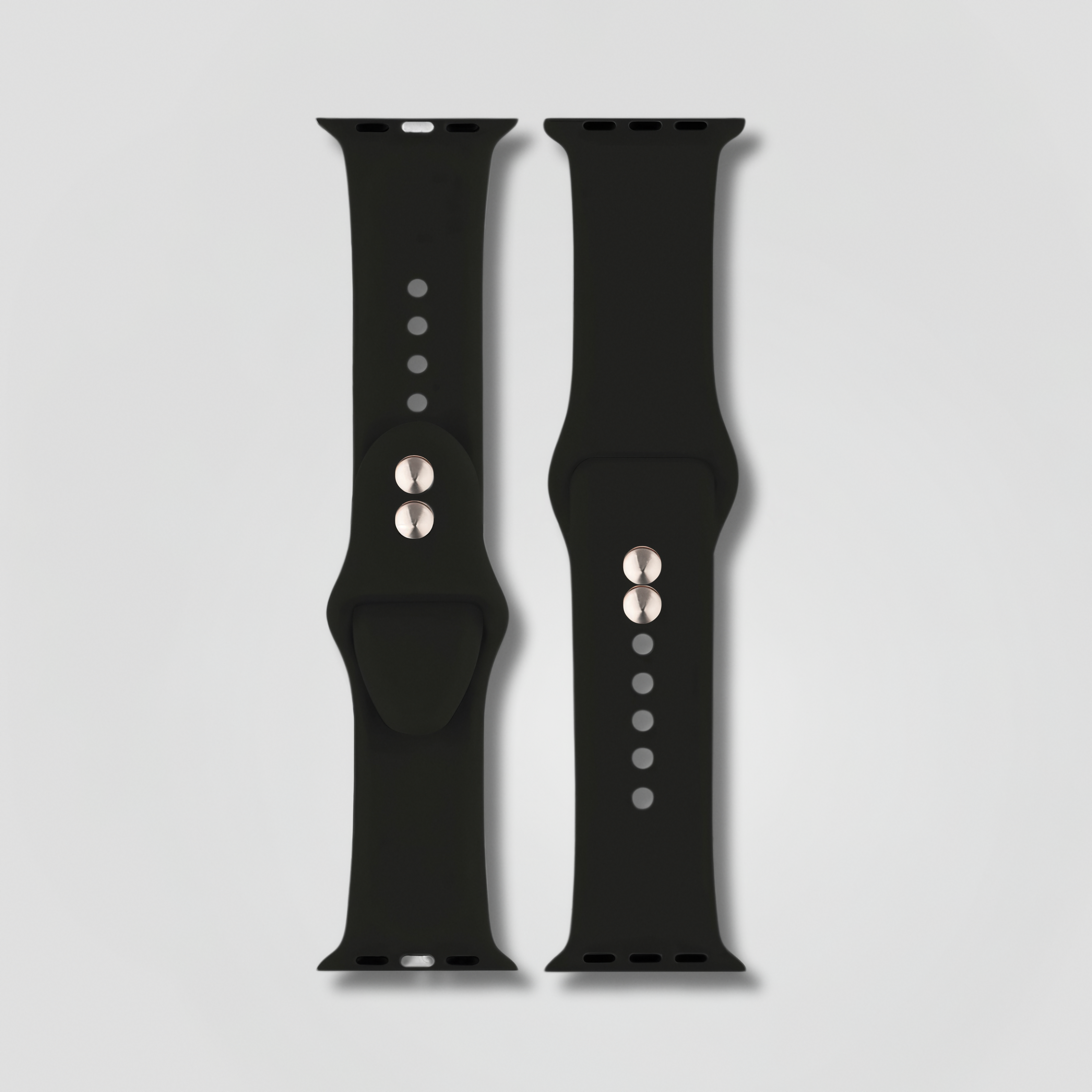 Halo — Silicone Sport Band (Black) — Apple Watch
